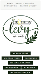 Mobile Screenshot of mommylevy.com